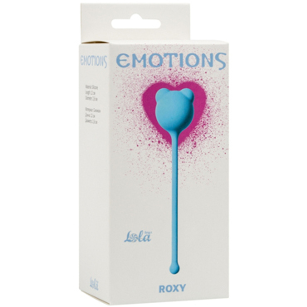 Вагинальные шарики Lola Toys Emotions Roxy, голубой