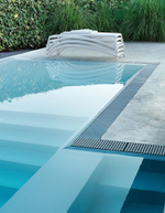 Шезлонг-лежак пластиковый Nardi Atlantico, белый