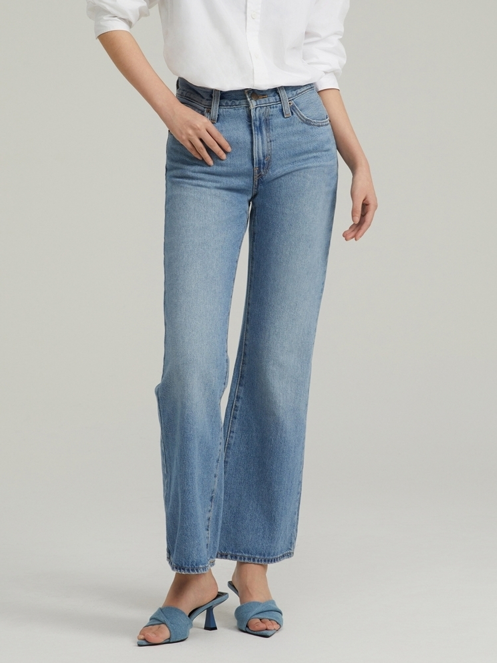 Женские свободные прямые джинсы Levi's '94 Baggy Bootcut A8716-0002