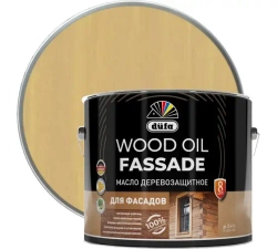 Масло деревозащитное для фасадов Dufa Wood Oil Fassade ясень