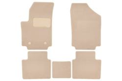 Коврики в салон для EVOLUTE i-JOY 2022- кроссовер, 5шт. (текстиль, бежевые) KLEVER0412100222112KH