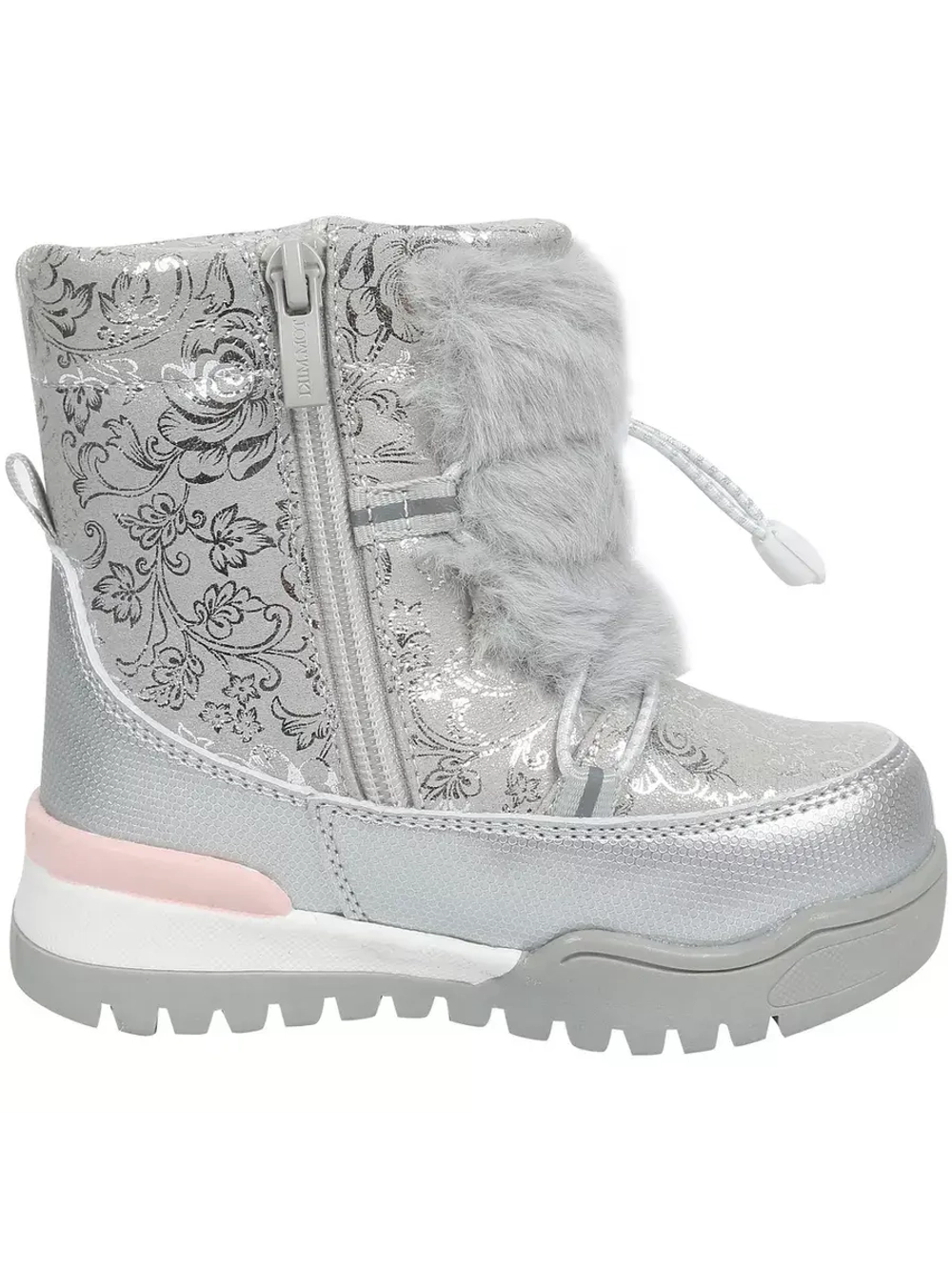 Теплые детские Зимние сноубутсы для девочки