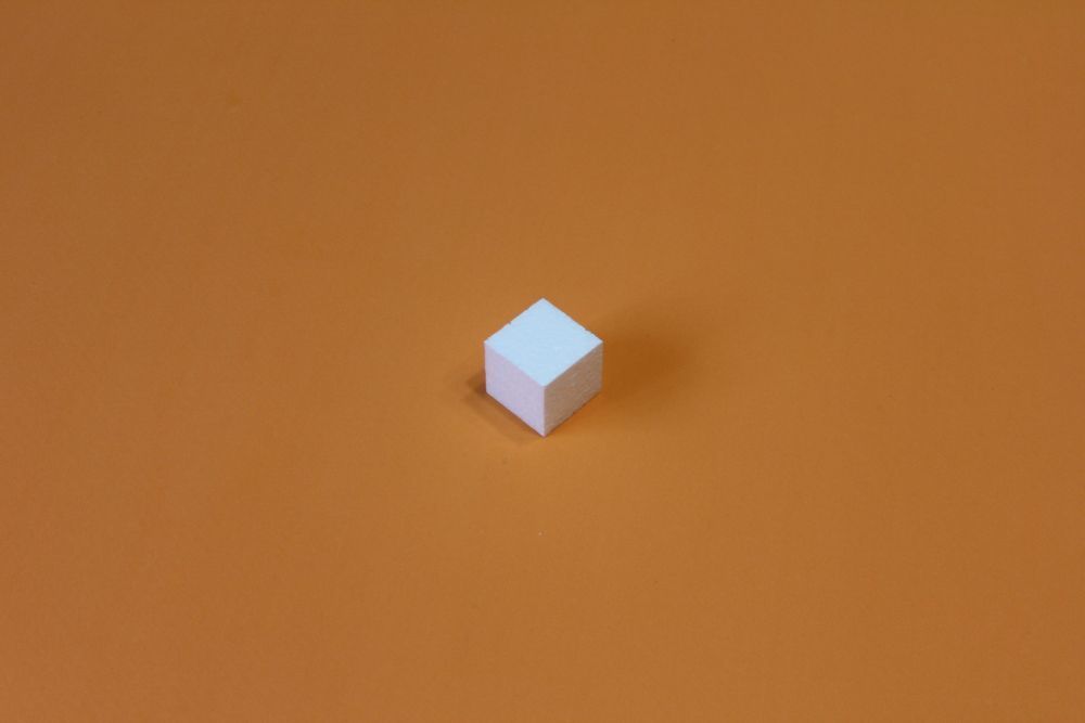 `Куб 3 см, пенопласт