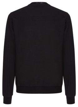 Мужская теннисная кофта Tommy Hilfiger Tech Essentials Crew - black