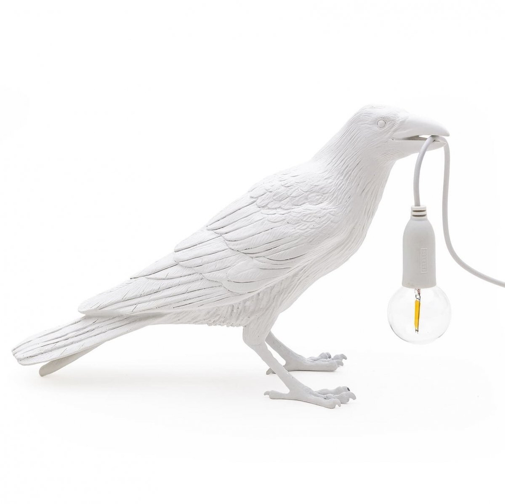 Table design lamp  Bird by Seletti (White)