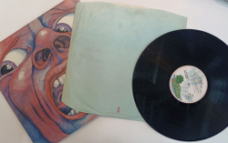 Винтажная виниловая пластинка LP King Crimson In The Court Of The Crimson King (An Observation By King Crimson) (UK 1970)