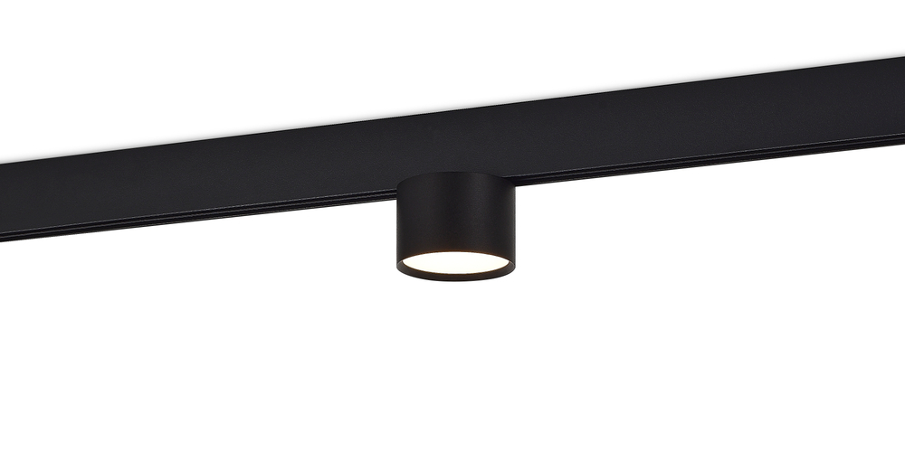 Светодиодный светильник Moon для SPACE Track system 10Вт, D80xH80, 5 мм, 549Лм, 120°, 4000К, диммируемый, IP20, Ra>90, черный