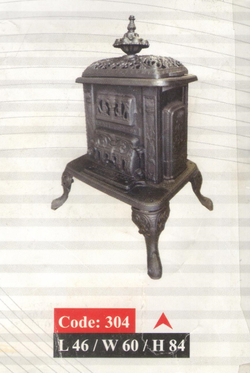 Чугунный газовый камин 304