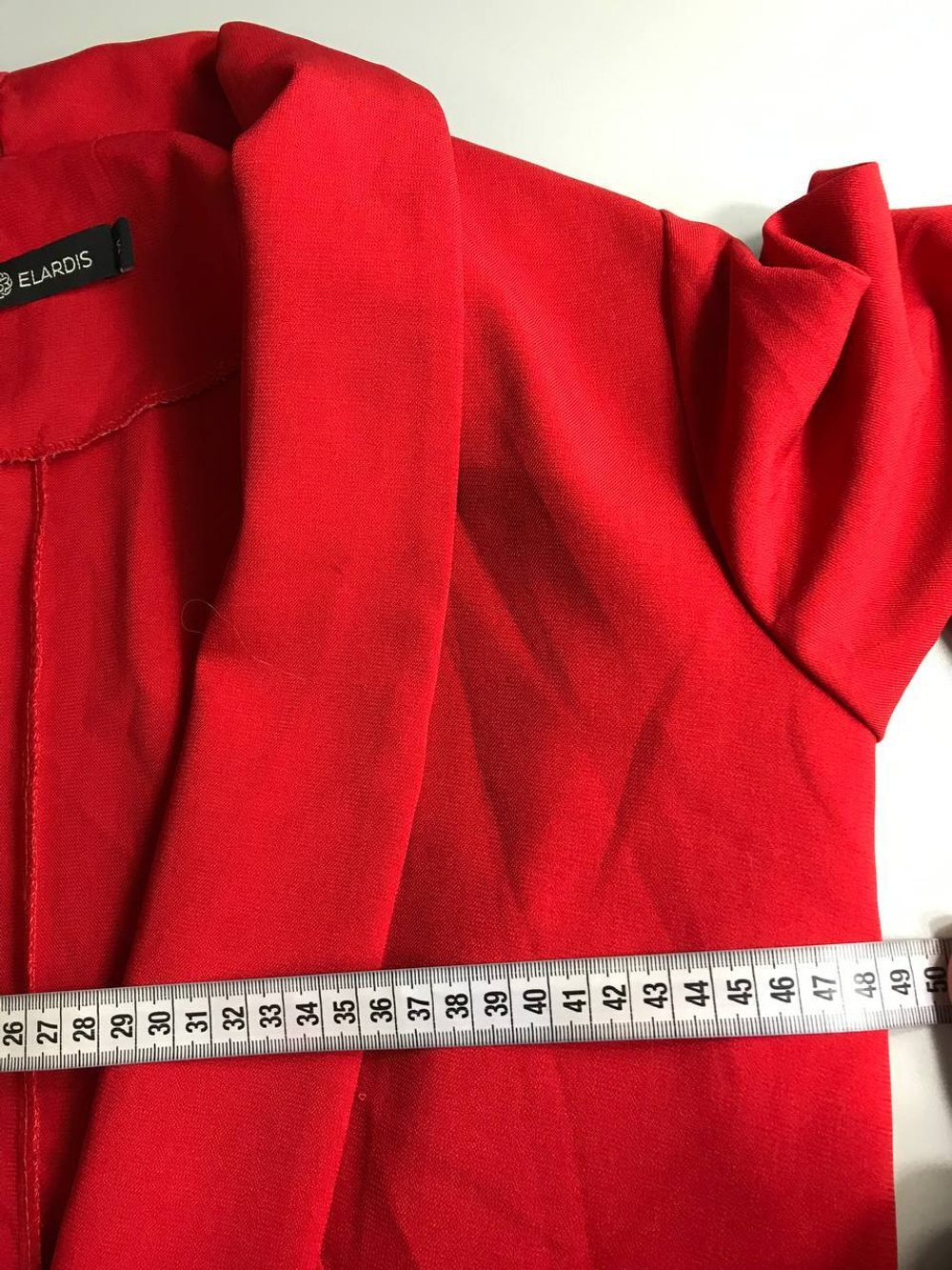 Жакет ELARDIS ярко-красный, эффектный 46 размер