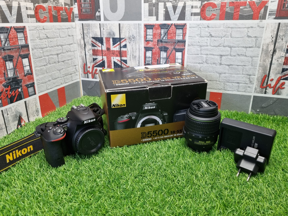Nikon D5500 + 18-55mm 2500 кадров Покупка/Продажа