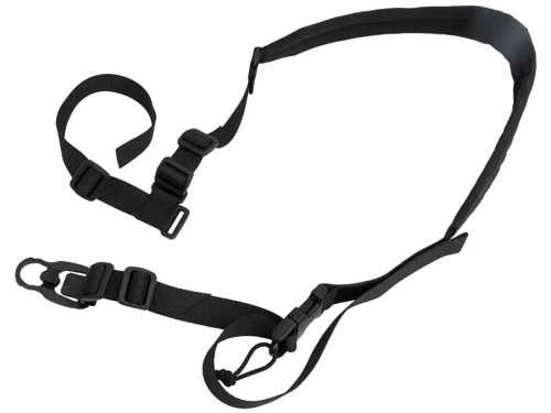 Ремень оружейный Wartech TS-114-BK двухточечный, чёрный