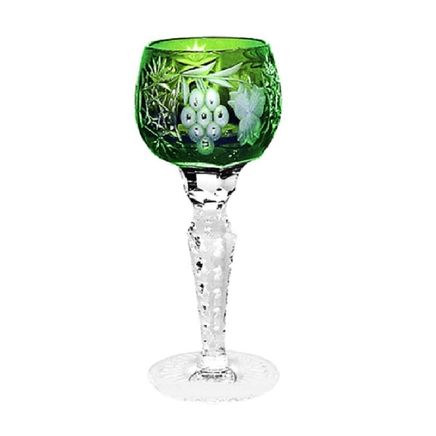 Grape — Рюмка для ликера Liquor, 60 мл Grape артикул 1/emerald/64575/51380/48359, AJKA CRYSTAL, Венгрия