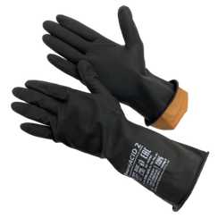 Перчатки Gward ACID2 усиленные, резиновые, технические, КЩС тип 2+