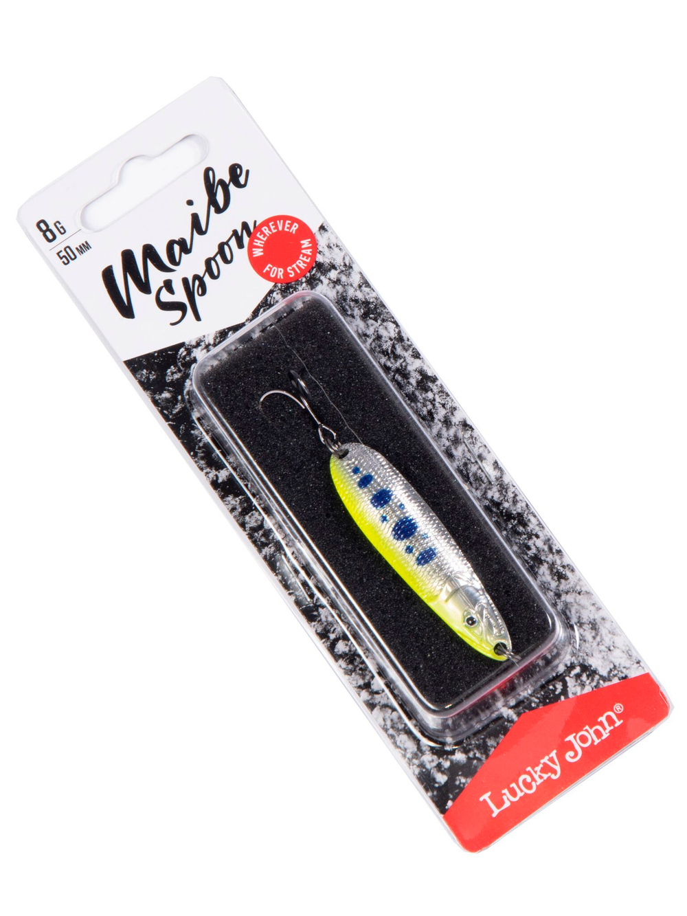 Блесна Lucky John Maibe Spoon 50 мм, 8 г, цвет 010