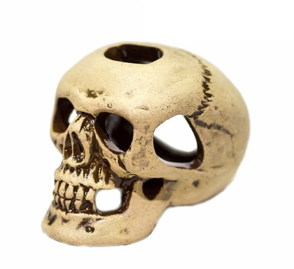 АКВА ЛОГО Декорация керамическая "Череп малый", 4,5*6*5 см