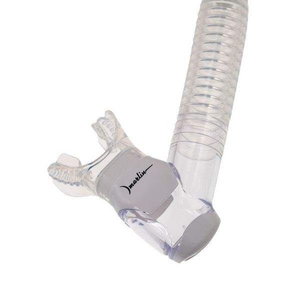 Трубка Marlin Dry Lux (white/trans)