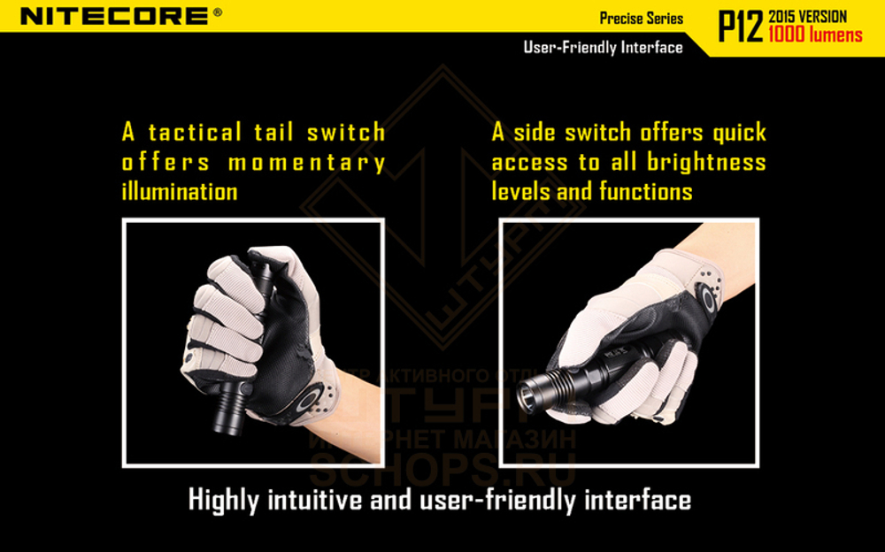 Фонарь Nitecore P12