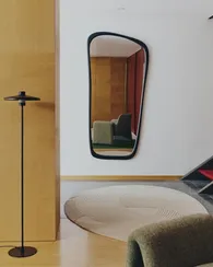 Зеркало из черного тикового дерева Alura 94,5 x 192 см