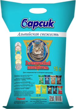 Барсик - Альпийская свежесть 15л.