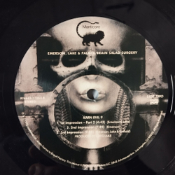 Винтажная виниловая пластинка LP Emerson, Lake and Palmer Brain Salad Surgery (USA 2008)