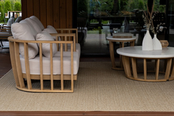 Диван из акации WOODLAND 2-х местный