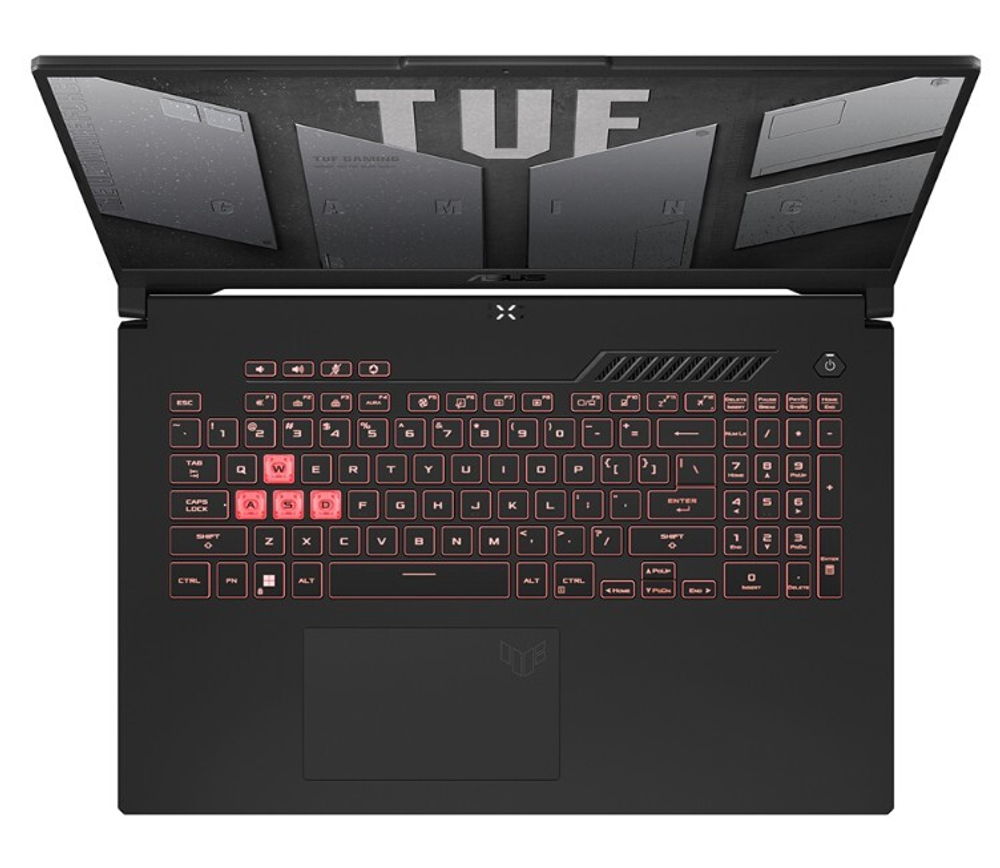 Ноутбук  ASUS TUF Gaming A17 FX707ZC4-HX014 17.3 ", Core i5, 16 Гб RAM, 512 Гб SSD, GeForce RTX 3050, Серый