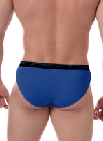 Трусы-слипы на резинке из чистого хлопка (Размер: XL) (Цвет: черный)