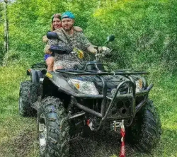Электроквадроцикл Green Camel Сахара A14К 4x4 Monster (14kW 90 км/ч) блокировка