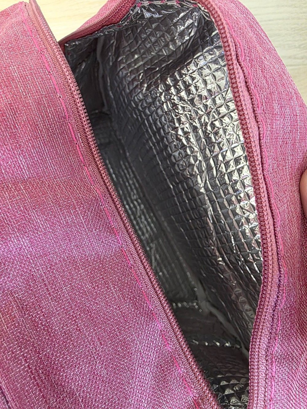 Термосумка для обеда, маленькая розовая 0331-3