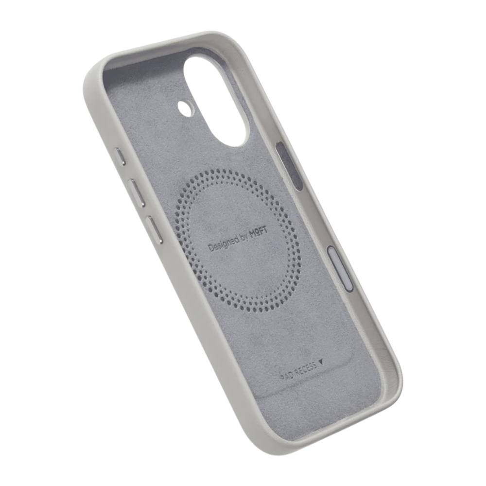 Кожаный чехол MagSafe MOFT Snap Case MOVAS для iPhone 17 Гибридный чехол из веганской кожи с сенсорной накладкой для Контроллера камеры
