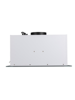 Вытяжка кухонная LedyDC-60GT (WHITE) белый, D150мм,1100м3/ч, полновстраиваемая, ИНВЕРТОРНЫЙ Мотор 110Ватт (Энергетическая эфф-ть класс А+), стекло 60см, сенсорное управление + управление жестами (MACBI)