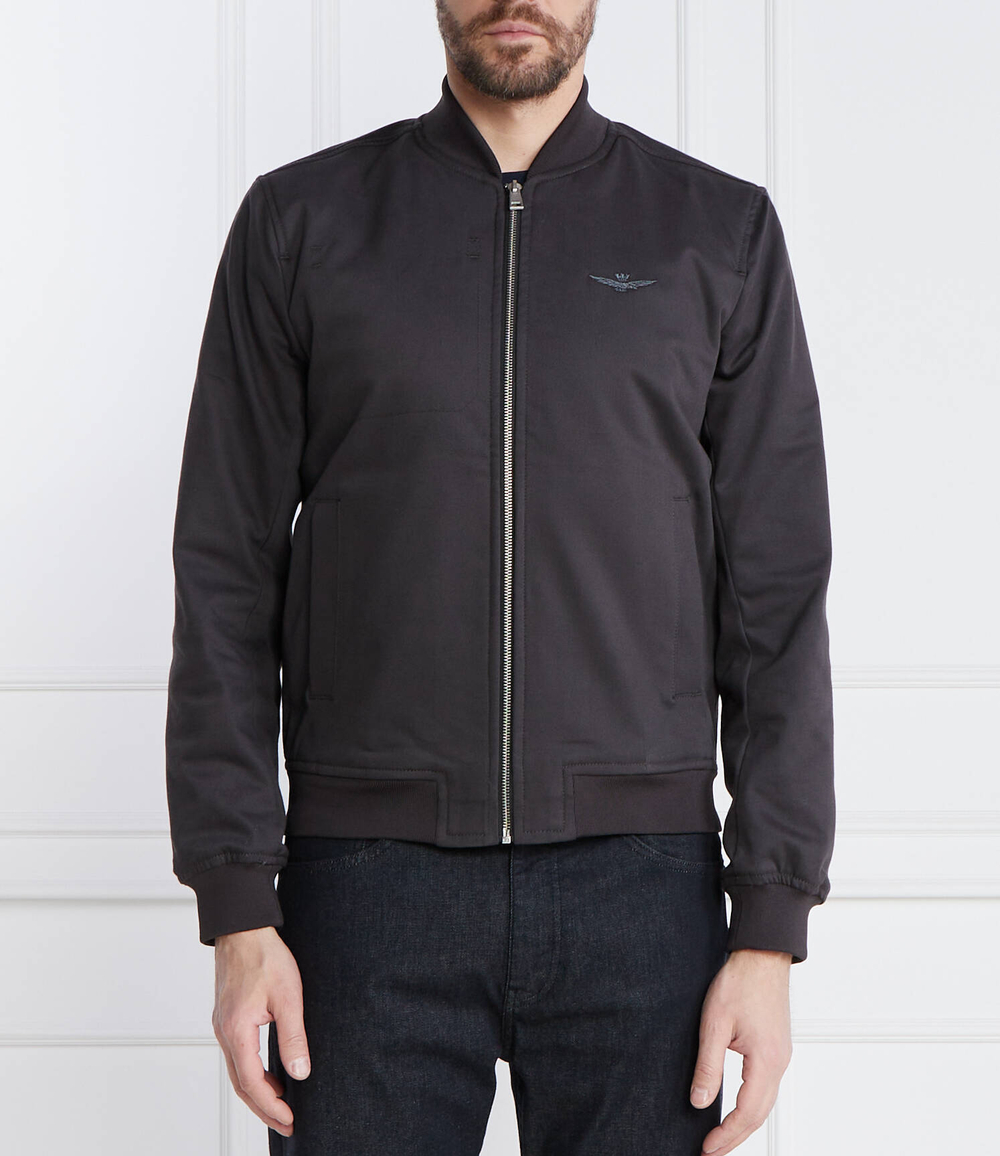 Куртка бомбер Aeronautica Militare - графитовый(AB2139CT3247)