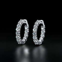 Серьги ROUND 20 mm