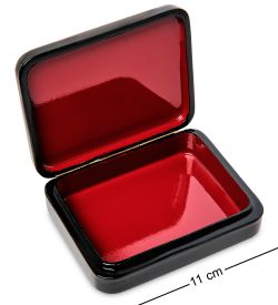 Народные промыслы ШК-55/184 Шкатулка «Дама с собакой» исп. Маркова