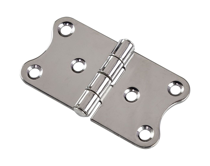 Петля 76х38х2 мм нержавеющая