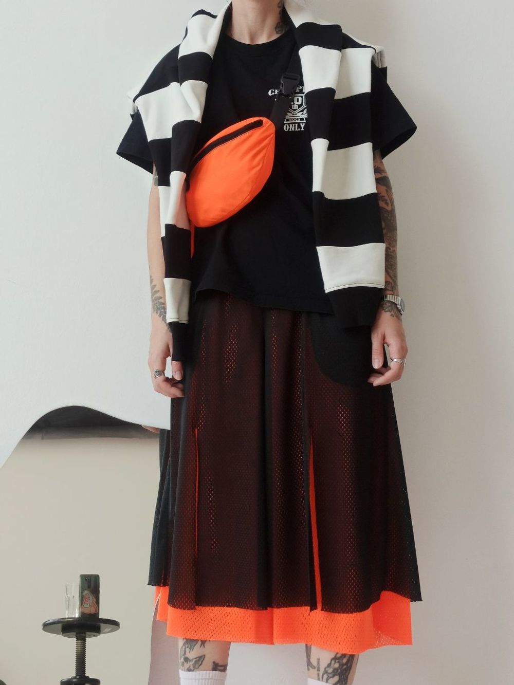 Сумка Поясная Сигнальная Оранжевая