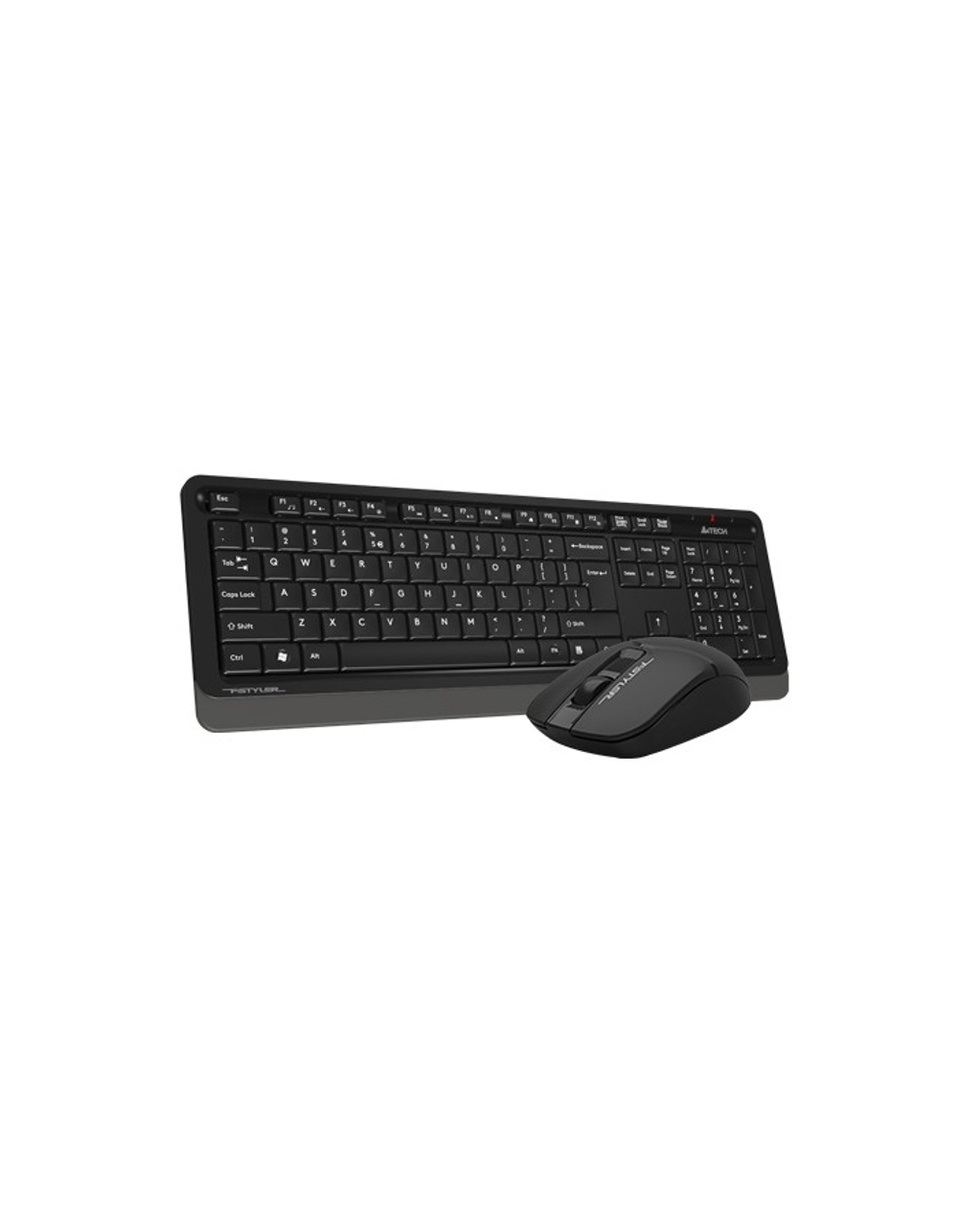 A-4Tech Клавиатура + мышь A4Tech Fstyler FG1012 клав:черный/серый мышь:черный USB беспроводная Multimedia [1599033]