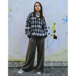 Брюки широкие БИЧ Бархатистые Тёмно-Серые