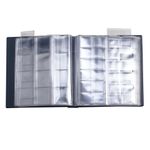 Альбом для монет и купюр на винтах универсальный, 224х224 мм, на 216 монет до D-45 мм, выдвижные карманы, синий, "ДПС", 2855-201