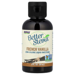 NOW Foods, Better Stevia®, жидкий подсластитель с нулевой калорийностью, французская ваниль, 59 мл (2 жидк. унции)