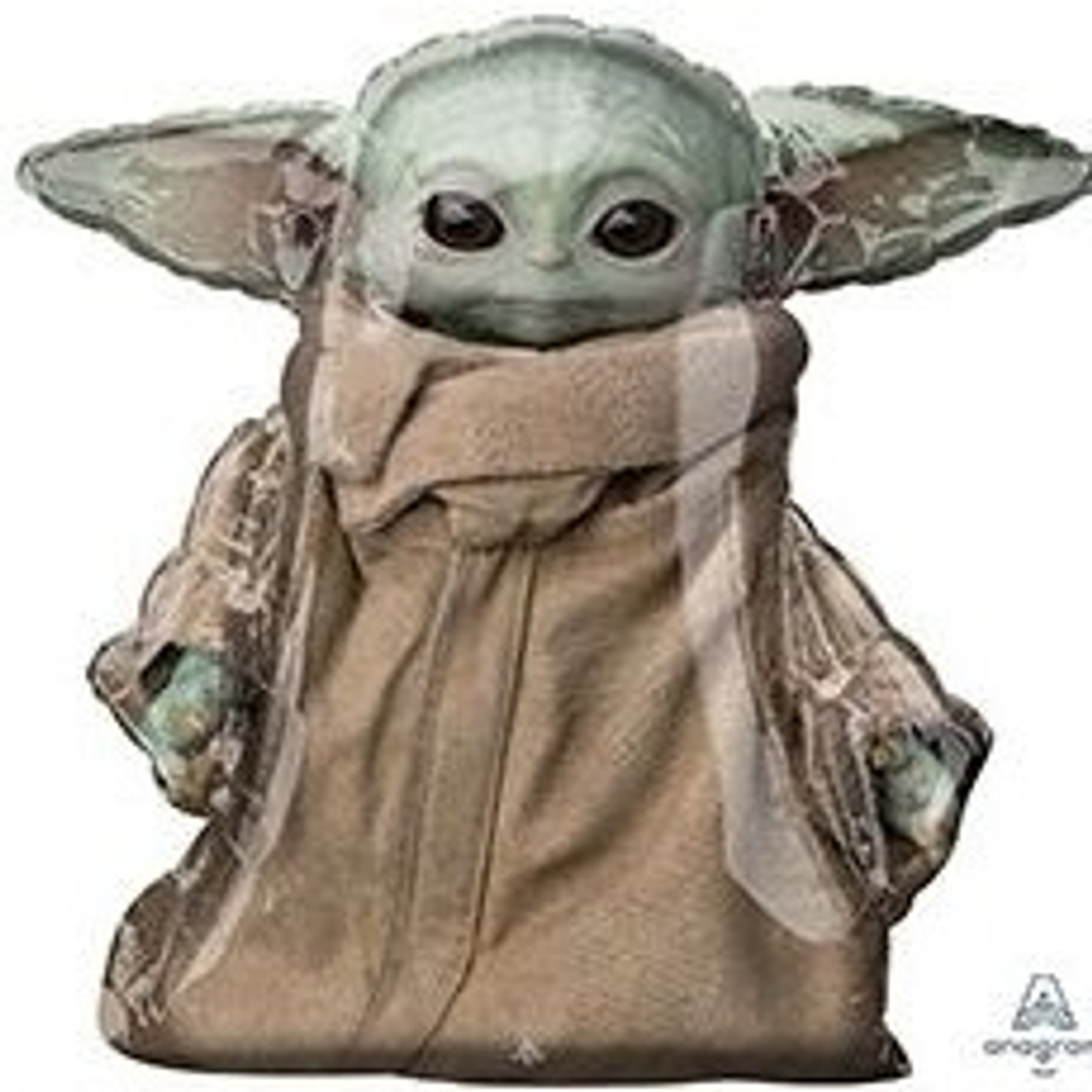 Шар (31""/79 см) Фигура, Звездные войны, Магистр Йода, 1 шт. в упак. А41
