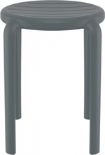 Табурет пластиковый Siesta Contract Tom 45, темно-серый