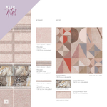 Плитка настенная Kler Beige Mix glossy 150x150х7 мм