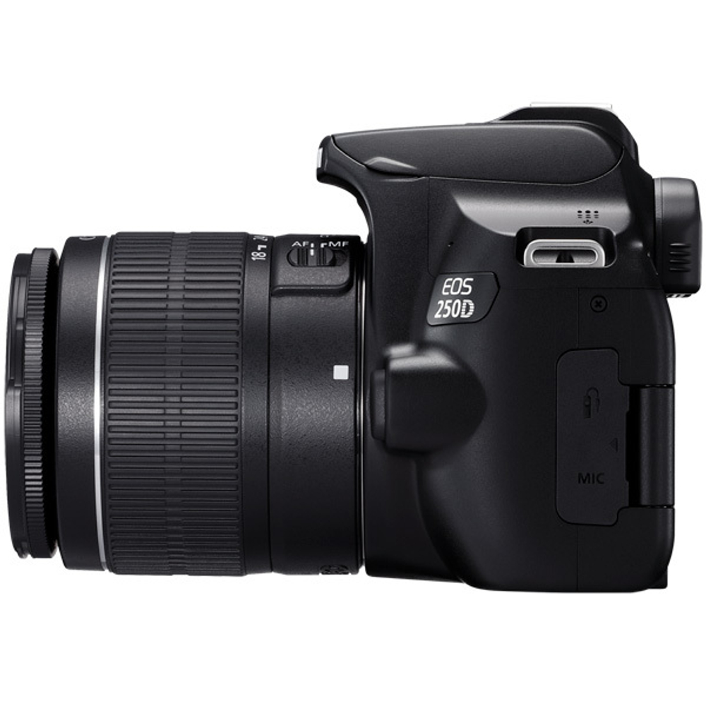 Фотоаппарат Canon EOS 250D Kit (EF-S 18-55mm f/3.5-5.6 DC III) - зеркальный, черный
