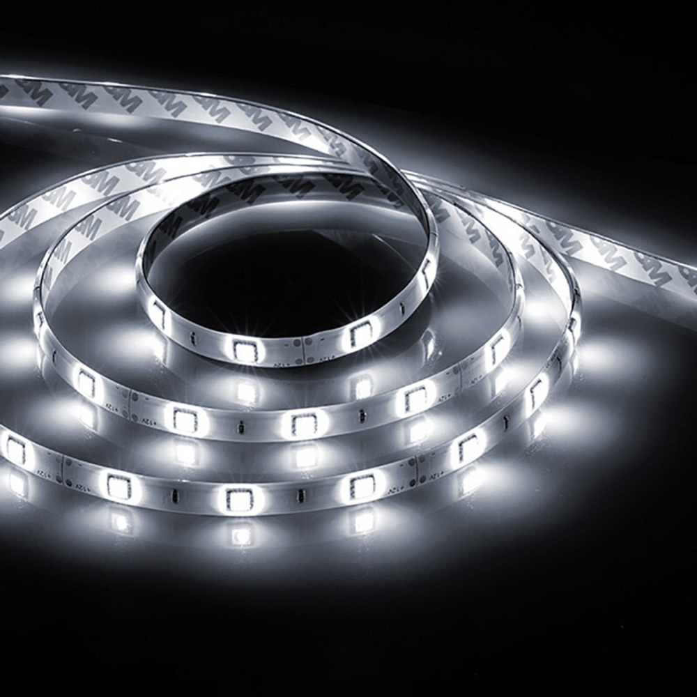 Лента светодиодная. 60SMD 5050 /m 14.4W/m 12V IP65 5m 6500К. LS607 FERON