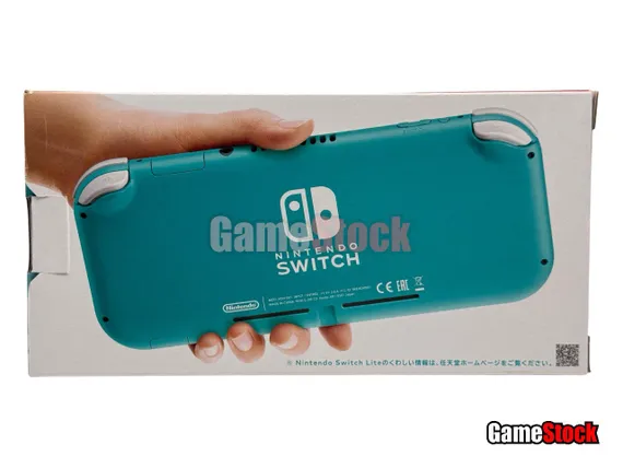 Игровая приставка Nintendo Switch Lite 32GB Turquoise Бирюзовый (Новый) + Чип + 256GB