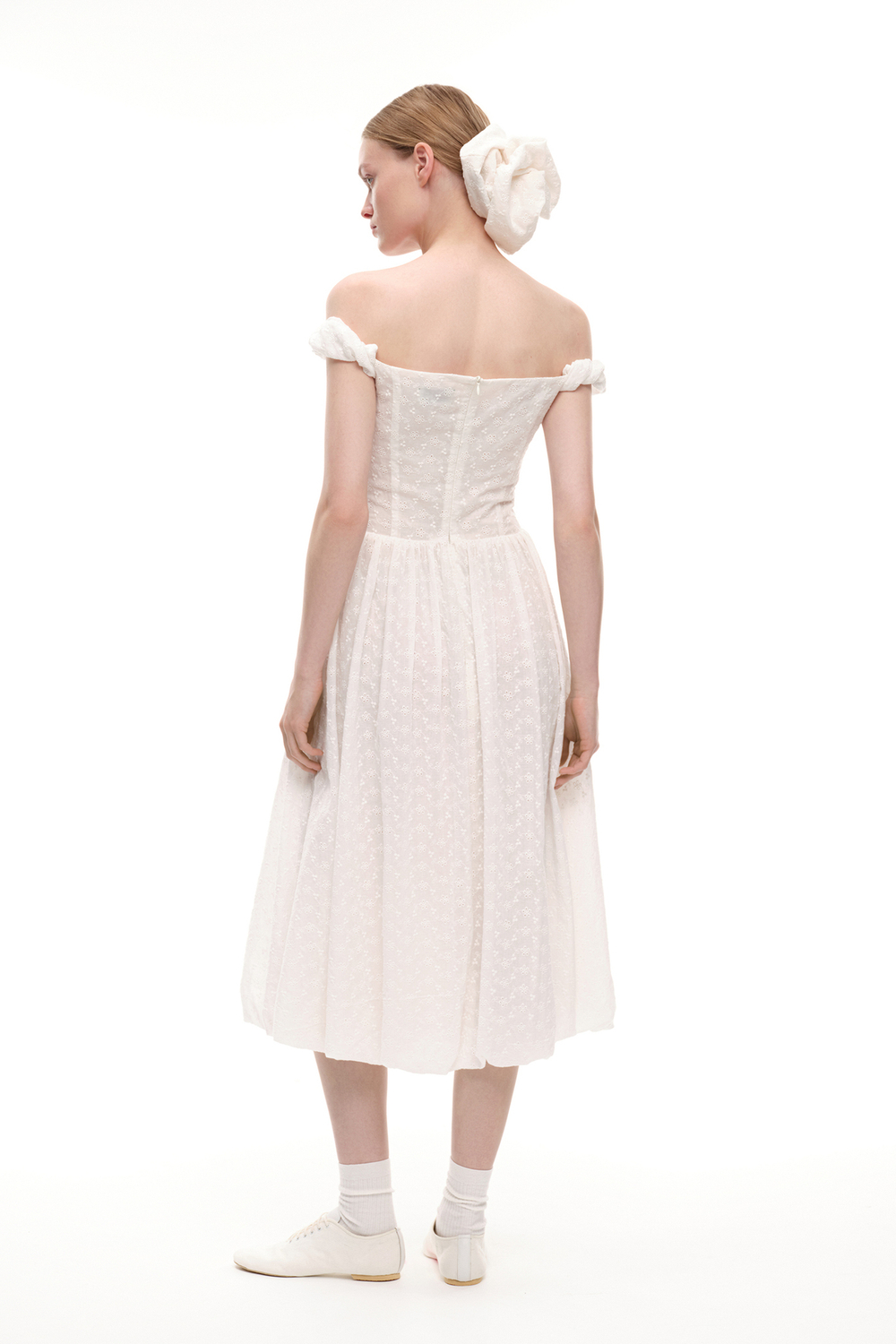 Платье из шитья (Gelato), молочное