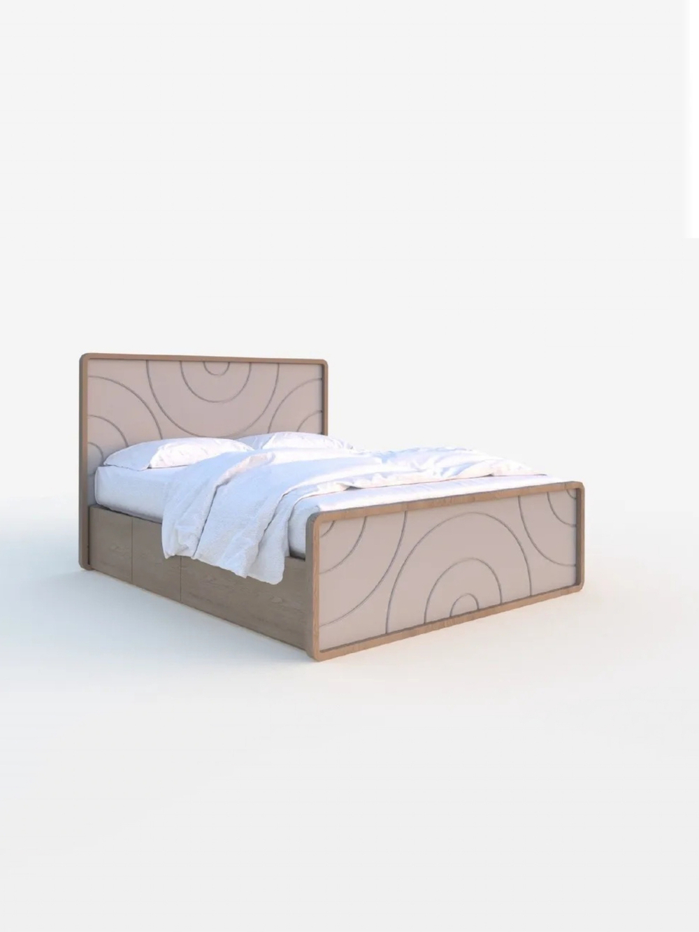 Кровать "Круги на воде"