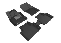Коврики салона Sotra 3D Lux для Skoda Octavia III (A7) 2013- черные. Артикул STR74-00233