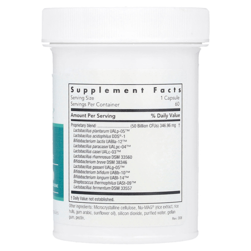 Nutricology, Restore-Biotic® Complete, 50 млрд КОЕ, 60 вегетарианских капсул с отсроченным высвобождением